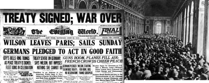 Photo of The Treaty of Versailles