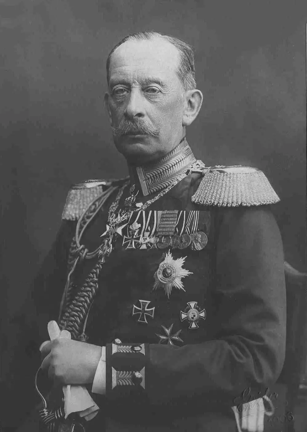 Photograph of General Count Alfred von Schlieffen